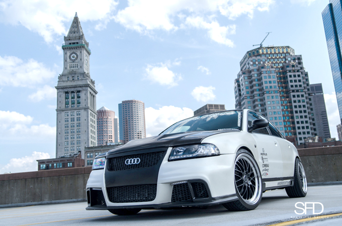 PASMAG Tuner Battlegrounds Alex Balurdi Audi A4 Front 3
