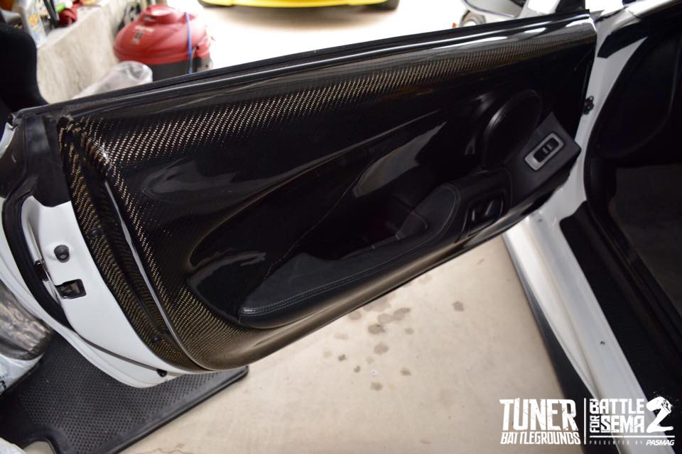 PASMAG Tuner Battlegrounds 2014 Battle for SEMA Anthony De Guzman Toyota Supra Carbon Fiber