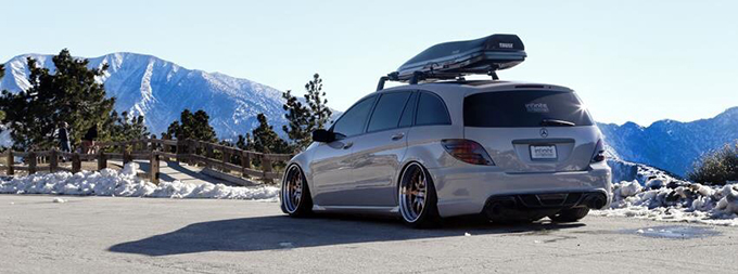 PASMAG Tuner Battlegrounds Brian Garin Mercedes R500 Exterior Driver Rear