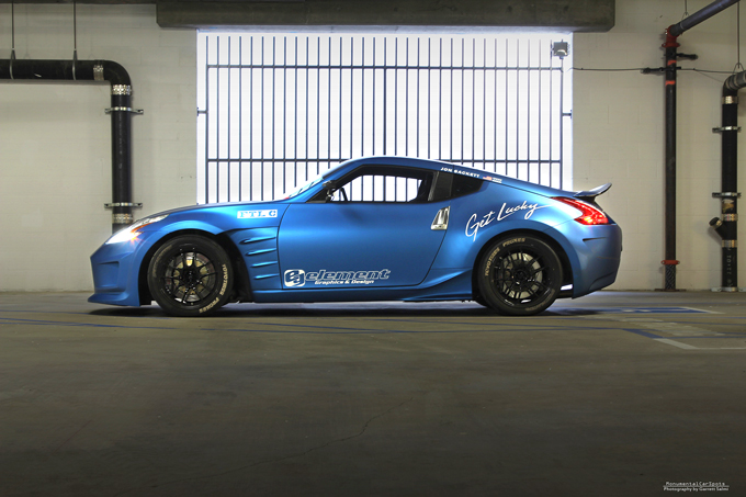 PASMAG Tuner Battlegrounds Jonathan Sackett Nissan 370Z Driver Side 000