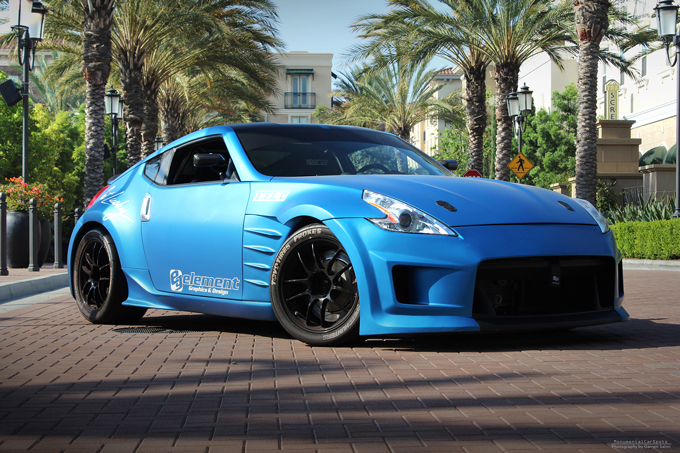 PASMAG Tuner Battlegrounds Jonathan Sackett Nissan 370Z Passenger Side 005