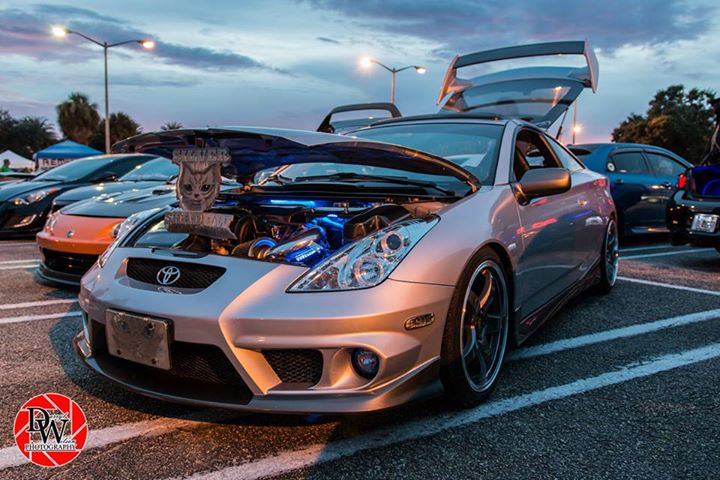 PASMAG Tuner Battlegrounds Julie Goodger Toyota Celica Exterior Open
