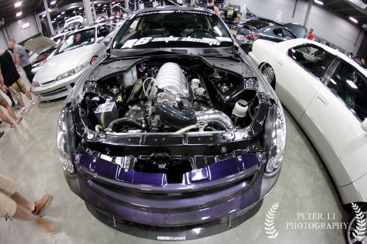 PASMAG Tuner Battlegrounds Sandy Myers Infiniti G35 Engine