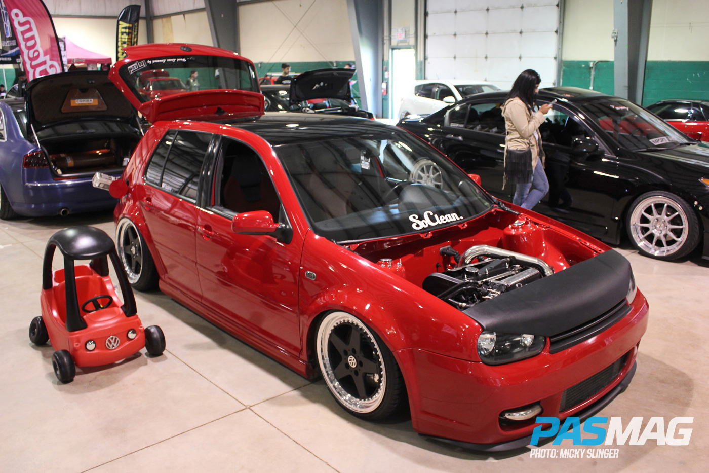 PASMAG Tuner Battlegrounds #TBGLIVE Competitor Samuel Di Tommaso 2003 Volkswagen Golf GL