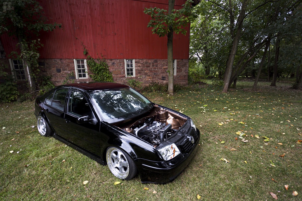 PASMAG Tuner Battlegrounds TBGLIVE Carl Huebner VW Jetta Exterior above