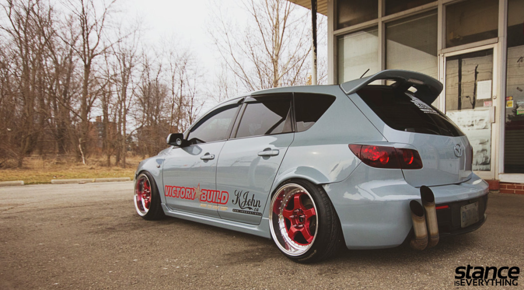 Trevor Hartman Tuner Battlegrounds Live Dave Thomas Mazda 3 PASMAG 6