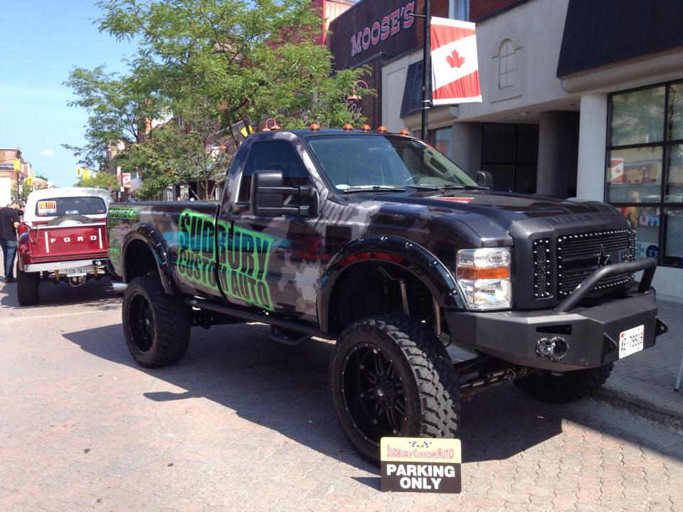 PASMAG Tuner Battlegrounds Mike Kalicki Ford F350 Exterior Passenger Front