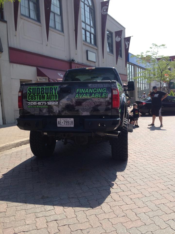 PASMAG Tuner Battlegrounds Mike Kalicki Ford F350 Exterior Rear