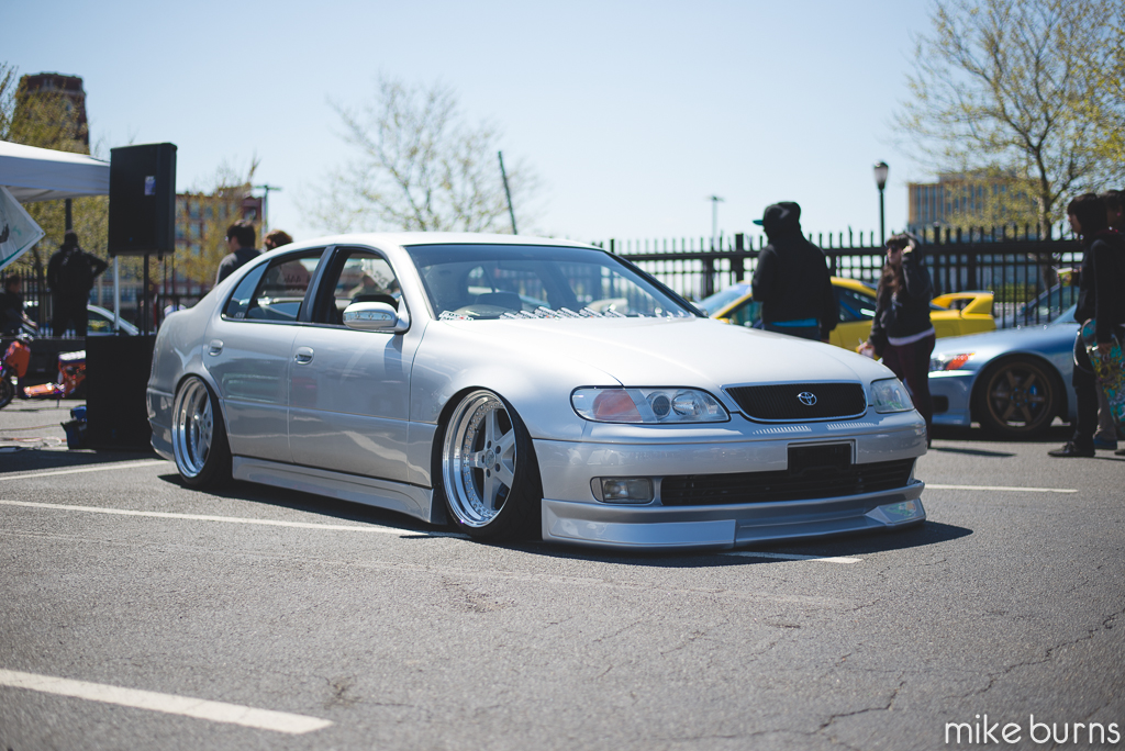 PASMAG Tuner Battlegrounds Panda Junction 2014 Melvin Lara 1993 Toyota Aristo Front Driver