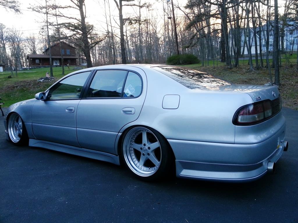 PASMAG Tuner Battlegrounds Panda Junction 2014 Melvin Lara 1993 Toyota Aristo Rear Driver