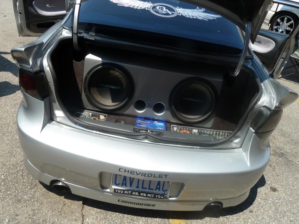 PASMAG Tuner Battlegrounds LIVE Frank Deligio Chevrolet Cavalier Car Audio Trunk