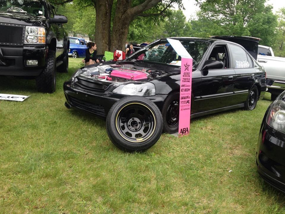PASMAG Tuner Battlegrounds LIVE Shayna Wagenaar Honda Civic Si Driver Front