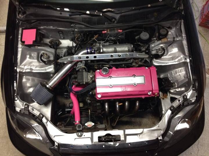 PASMAG Tuner Battlegrounds LIVE Shayna Wagenaar Honda Civic Si Engine