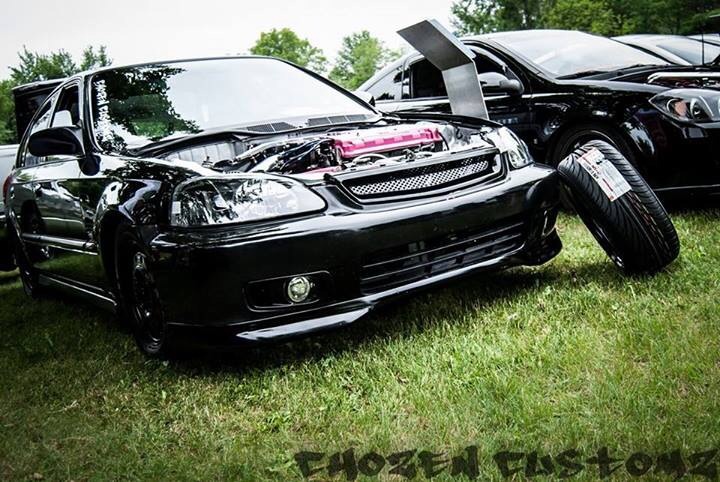 PASMAG Tuner Battlegrounds LIVE Shayna Wagenaar Honda Civic Si Front Passenger
