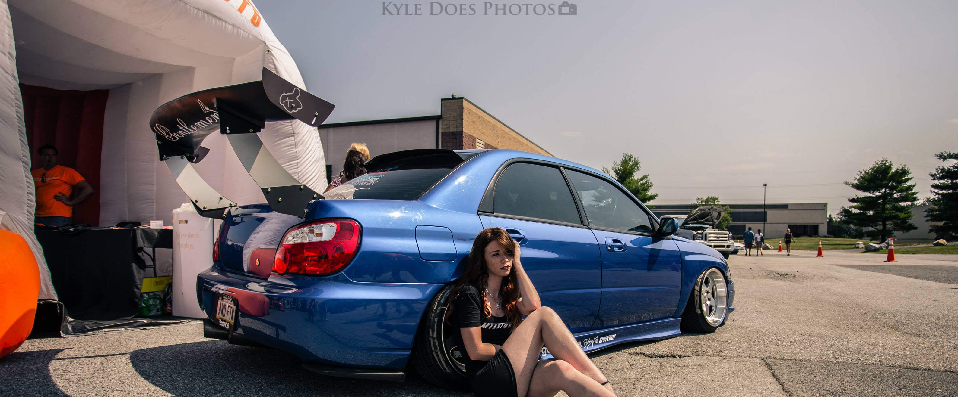 PASMAG 2014 Tuner Battlegrounds LIVE Tuner Evolution Jim Cerami Subaru WRX Passenger Rear Model