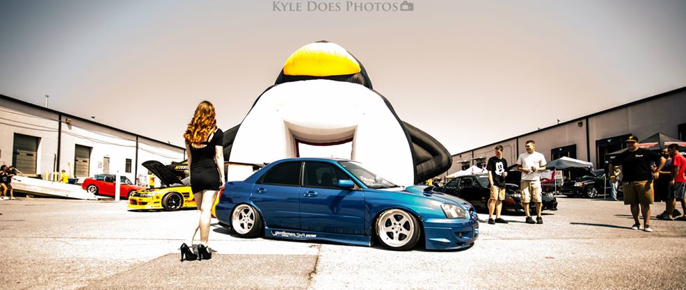 PASMAG 2014 Tuner Battlegrounds LIVE Tuner Evolution Jim Cerami Subaru WRX Passenger Side Model