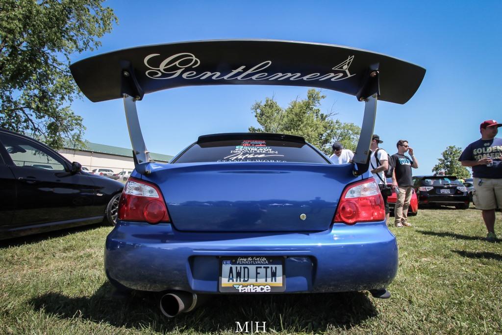 PASMAG 2014 Tuner Battlegrounds LIVE Tuner Evolution Jim Cerami Subaru WRX Wing