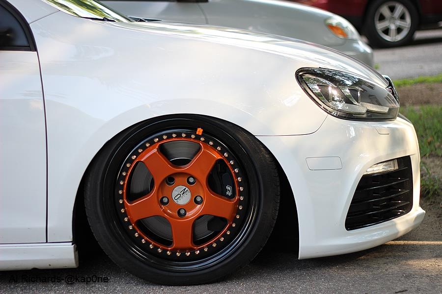 PASMAG 2014 Tuner Battlegrounds LIVE Waterfest Al Richards 2012 VW Golf R 3 Wheels NEW