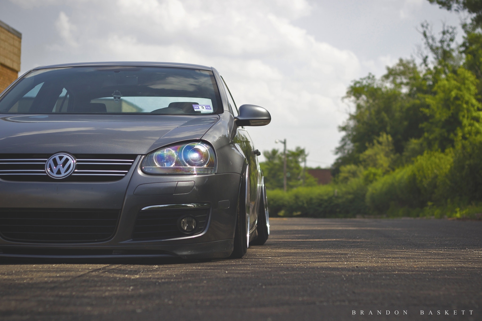 PASMAG 2014 Tuner Battlegrounds LIVE Waterfest Brandon Baskett 2006 Volkswagen Jetta GLI Hard Parked Front