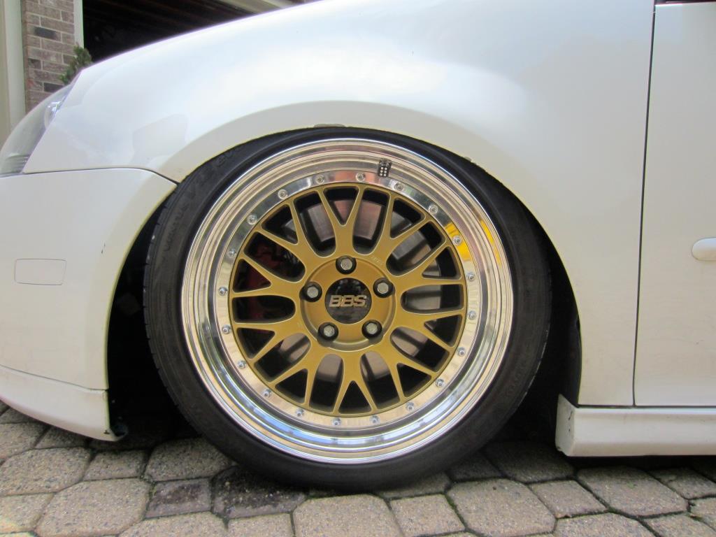 PASMAG 2014 Tuner Battlegrounds LIVE Waterfest Steven Libretti 2006 VW GTI Driver Wheels Gold