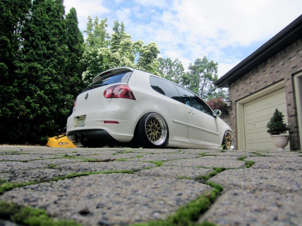 PASMAG 2014 Tuner Battlegrounds LIVE Waterfest Steven Libretti 2006 VW GTI Passenger Rear Gold