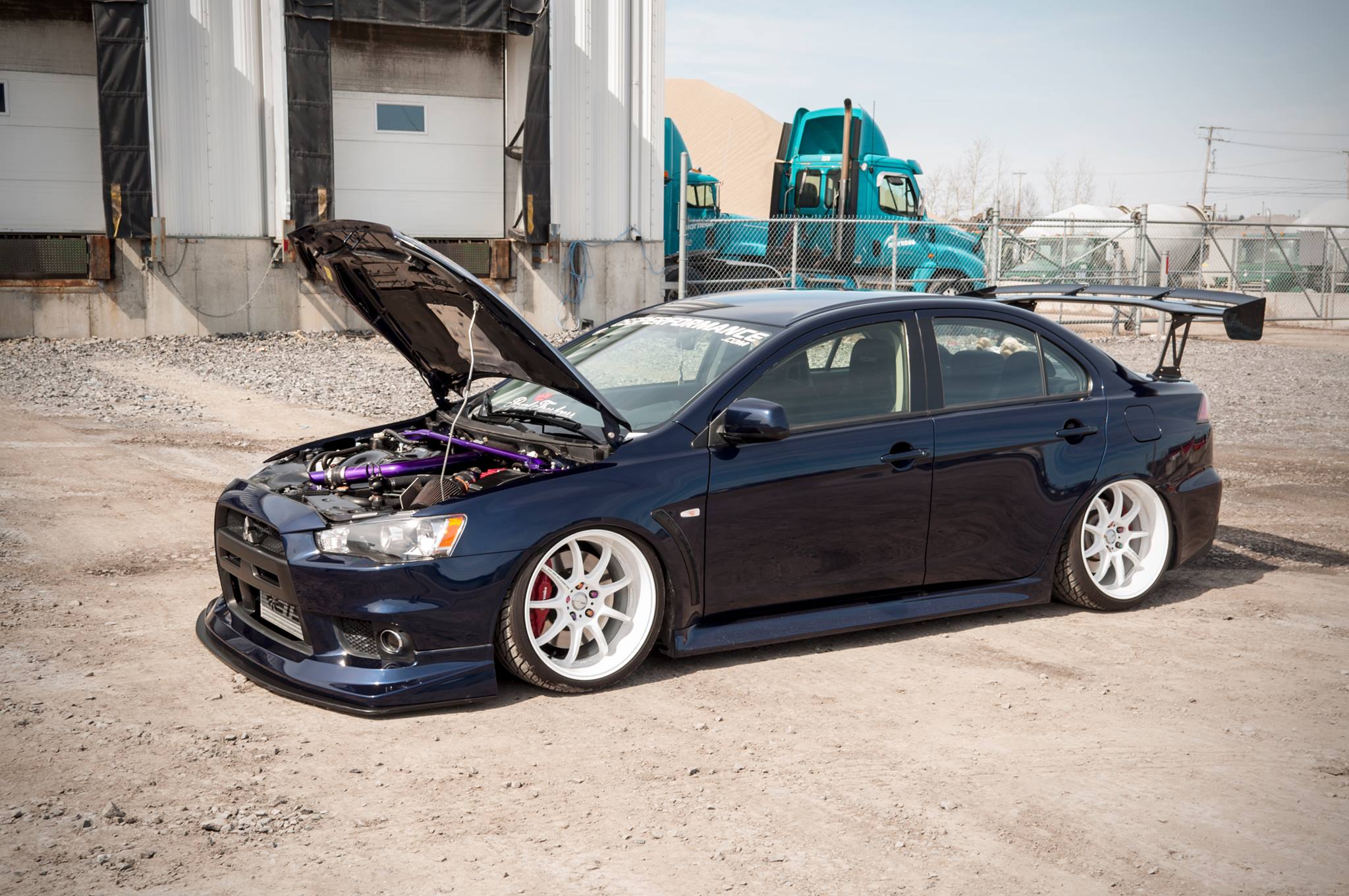 Alexandre Chasse Mitsubishi Evolution X TBGLIVE8