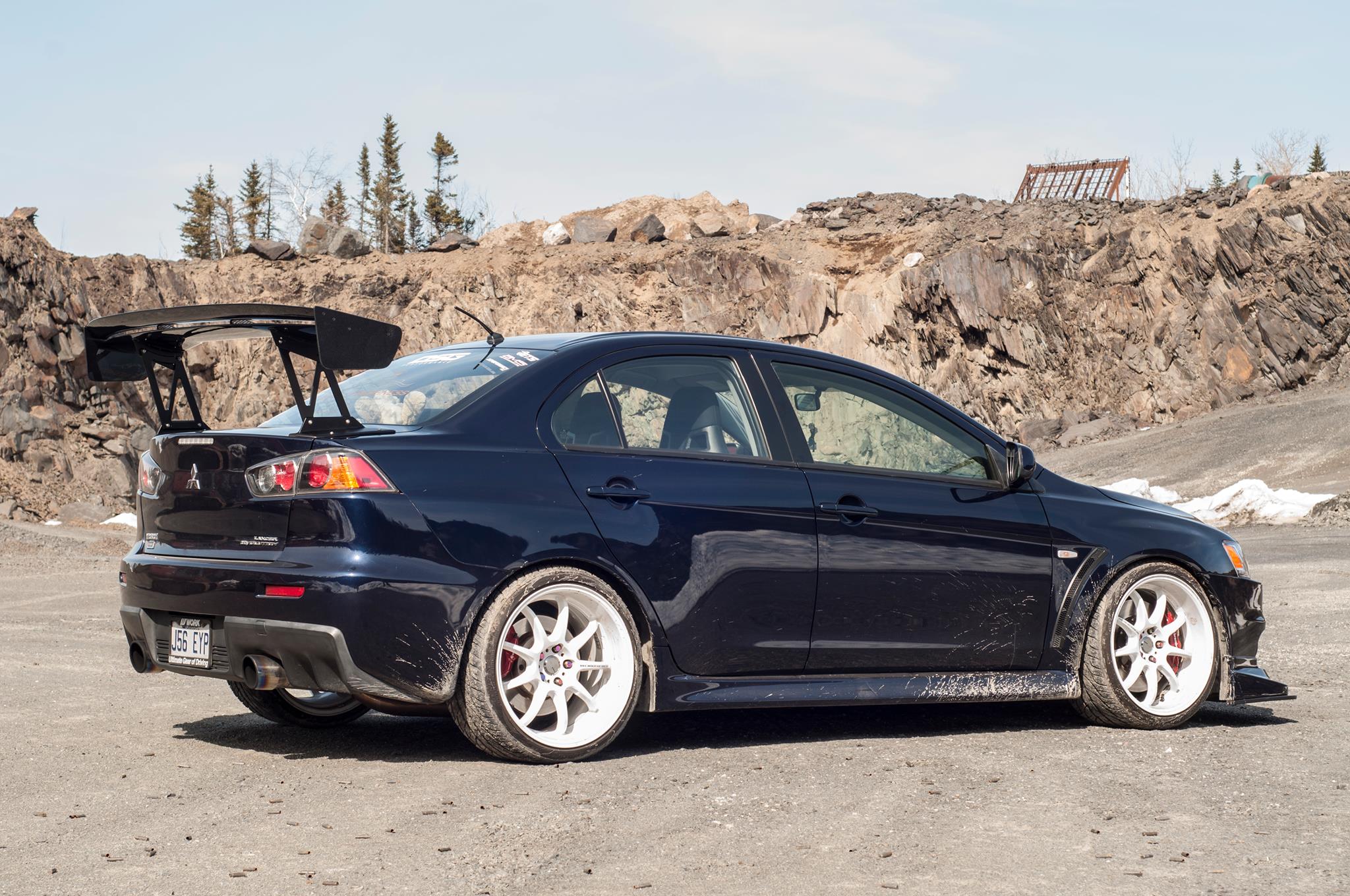 Alexandre Chasse Mitsubishi Evolution X TBGLIVE9