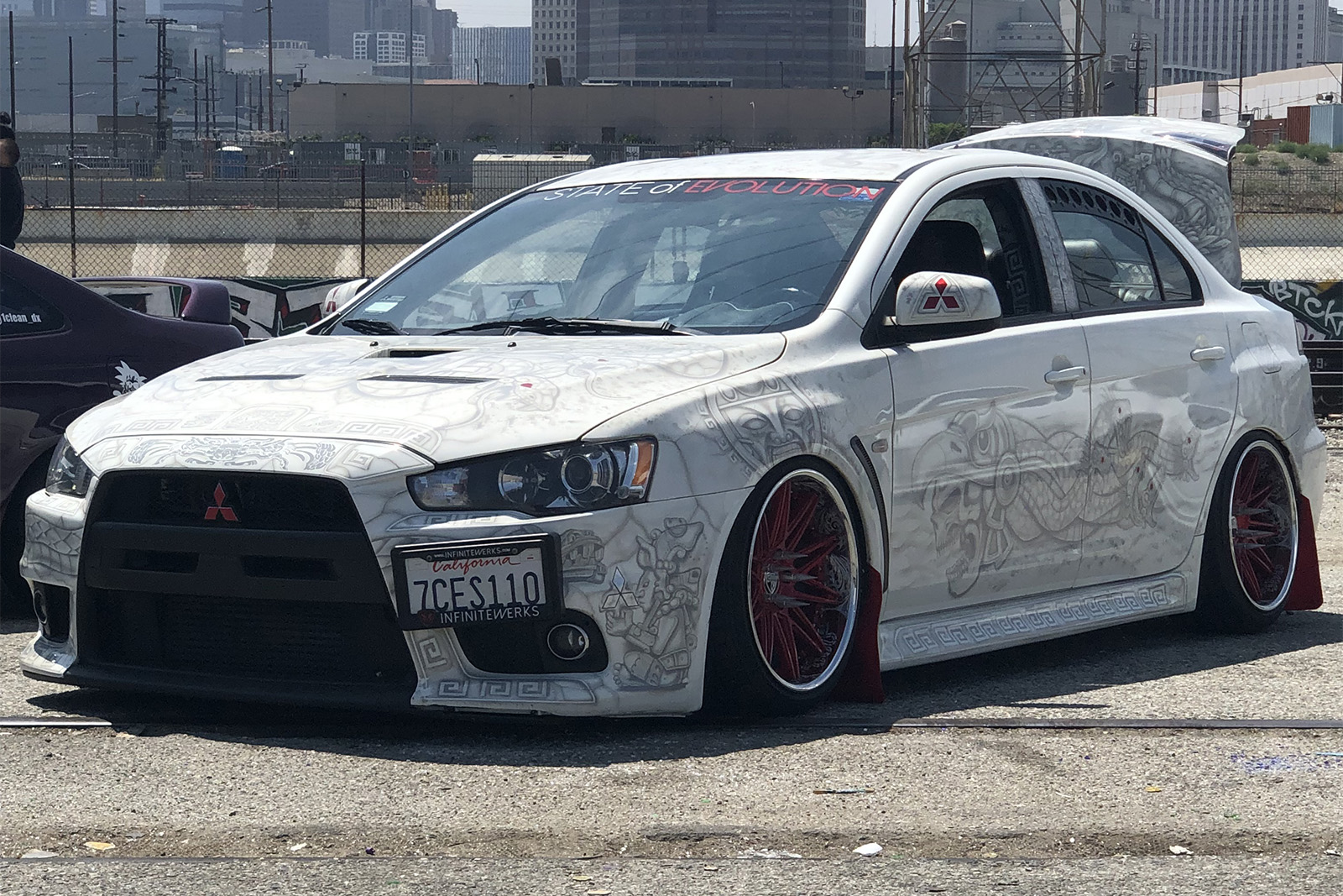 01 Andres Hernandez 2014 Mitsubishi Lancer Evolution pasmag tuner battlegrounds