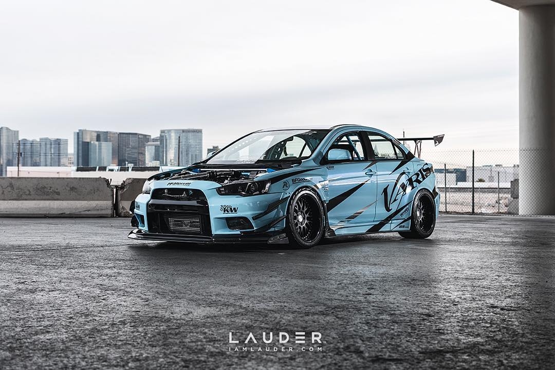 01 Eric McWilliams 2008 Mitsubishi Evolution Tuner Battlegrunds iamlauder