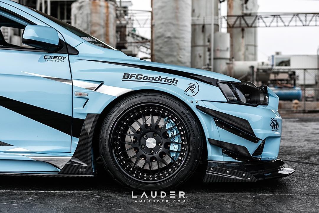 05 Eric McWilliams 2008 Mitsubishi Evolution Tuner Battlegrunds iamlauder