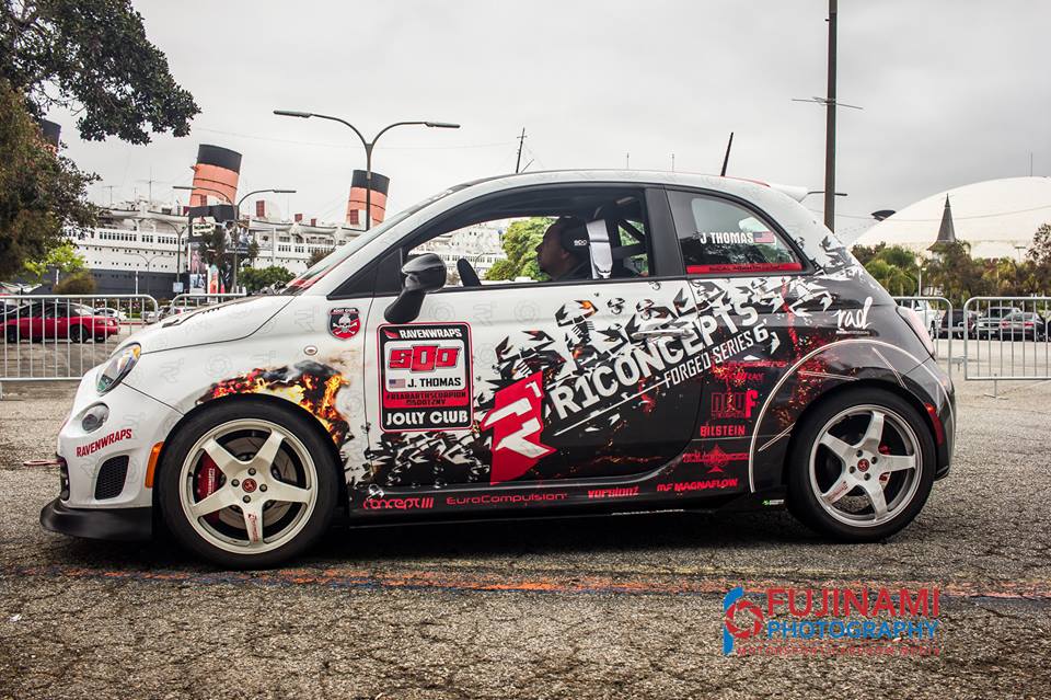 Jack Thomas 2013 Fiat Abarth TBGLIVE 2