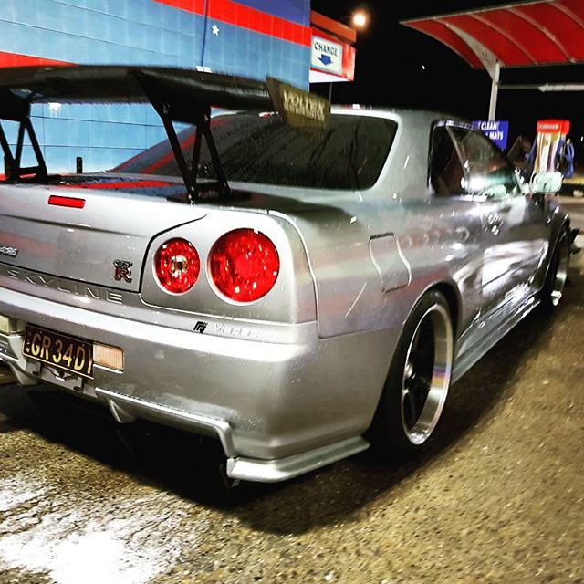 James Motti 1999 Nissan Skyline GTR TBGLIVE7
