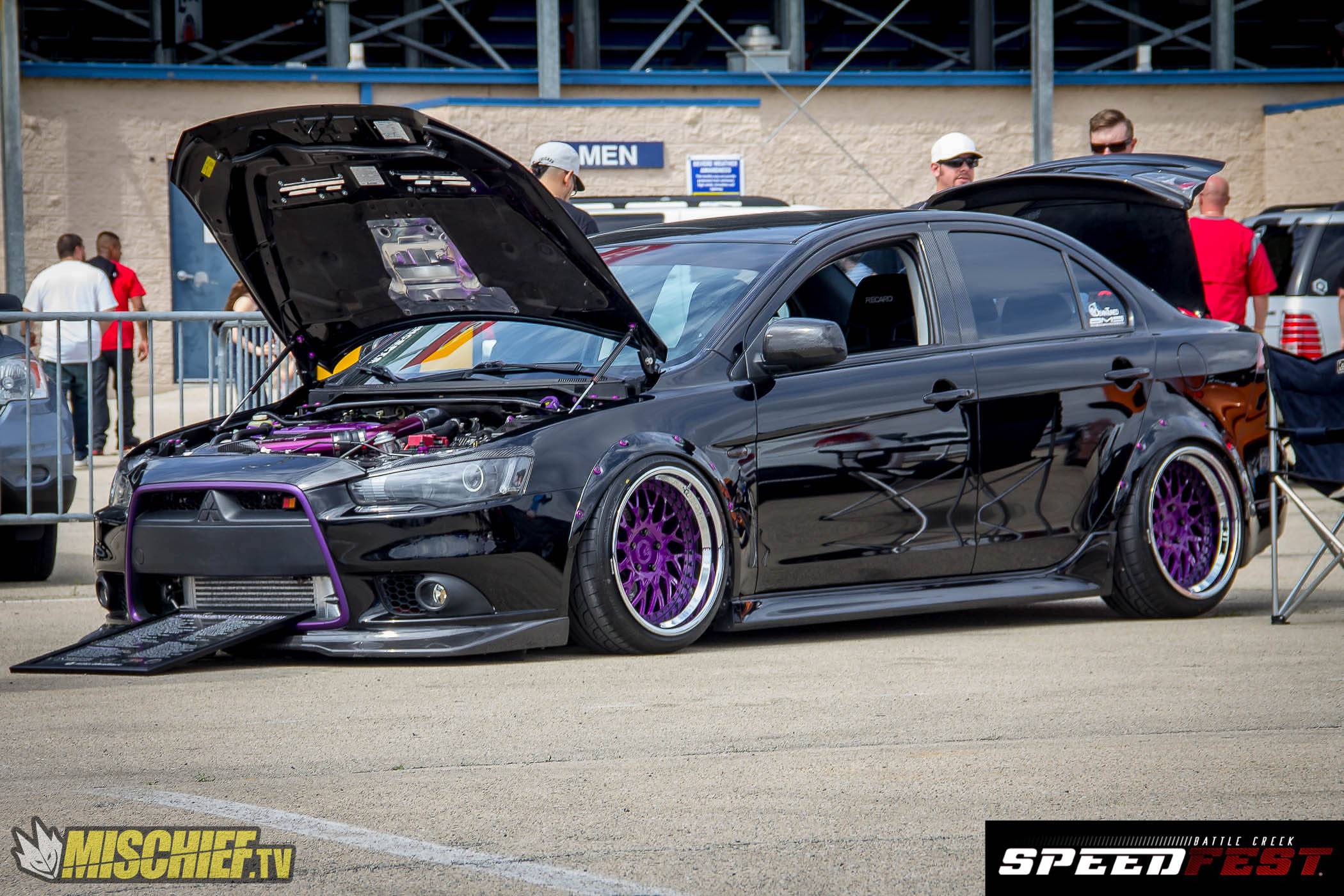 PASMAG Tuner Battlegrounds #TBGLIVE Competitor James Mueller: 2010 Mitsubishi Lancer Ralliart
