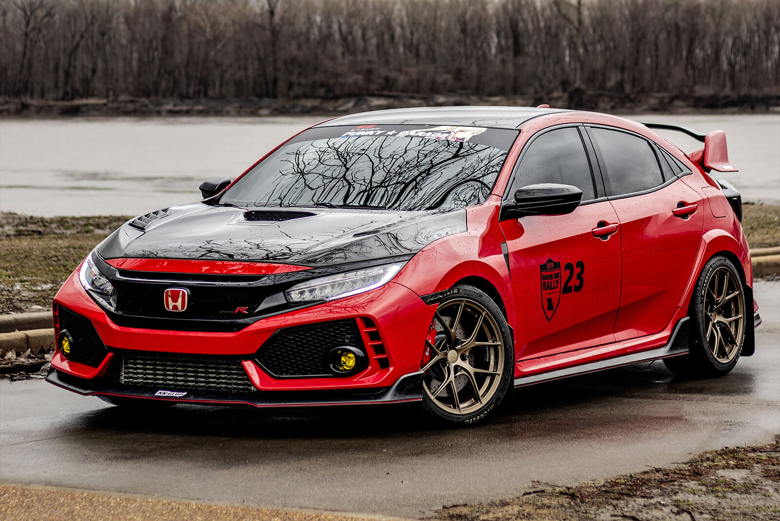 01 Jeff Forness 2017 Honda Civic Type R pasmag tuning365 formula drift