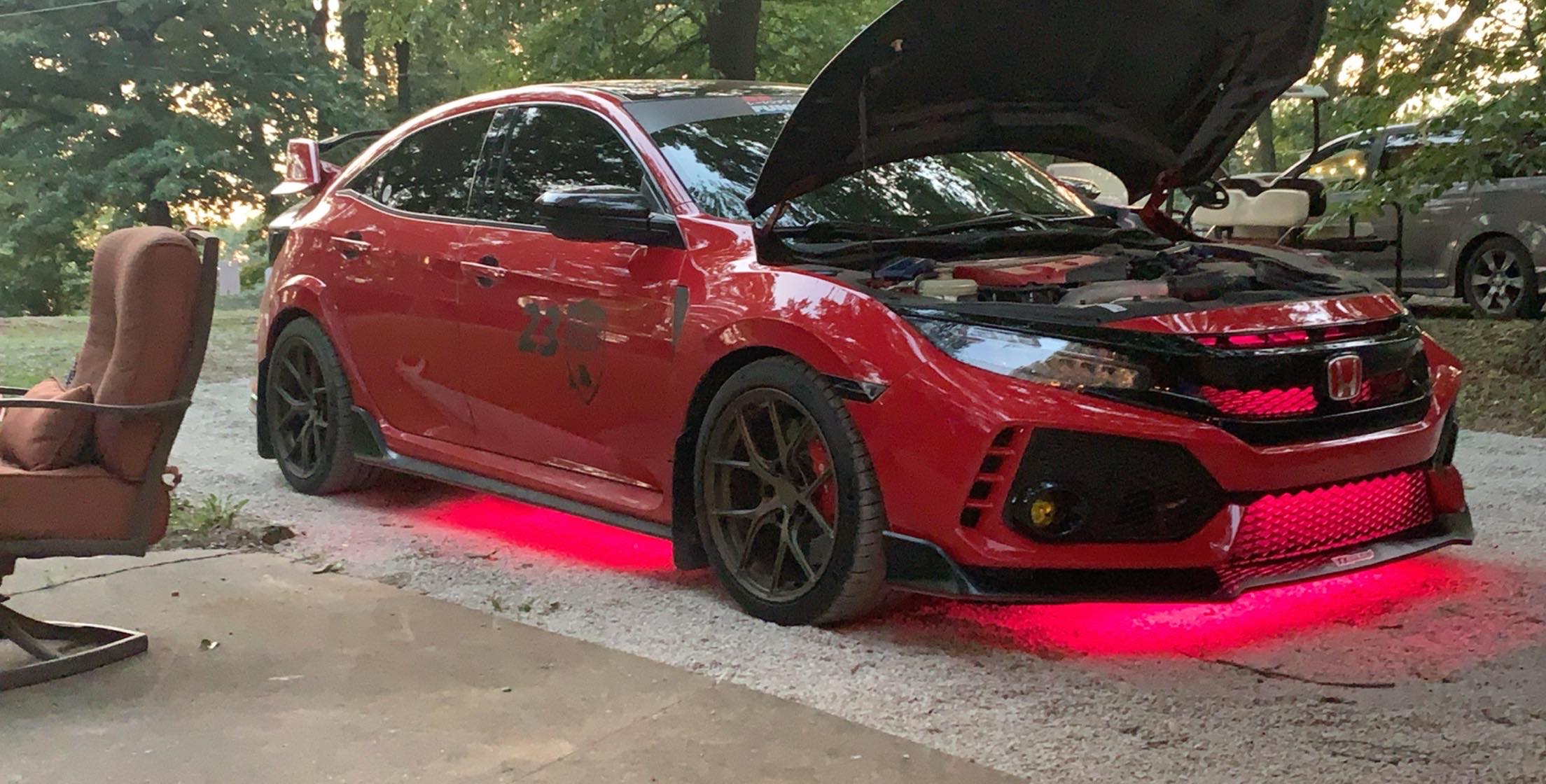 05 Jeff Forness 2017 Honda Civic Type R pasmag tuning365 formula drift