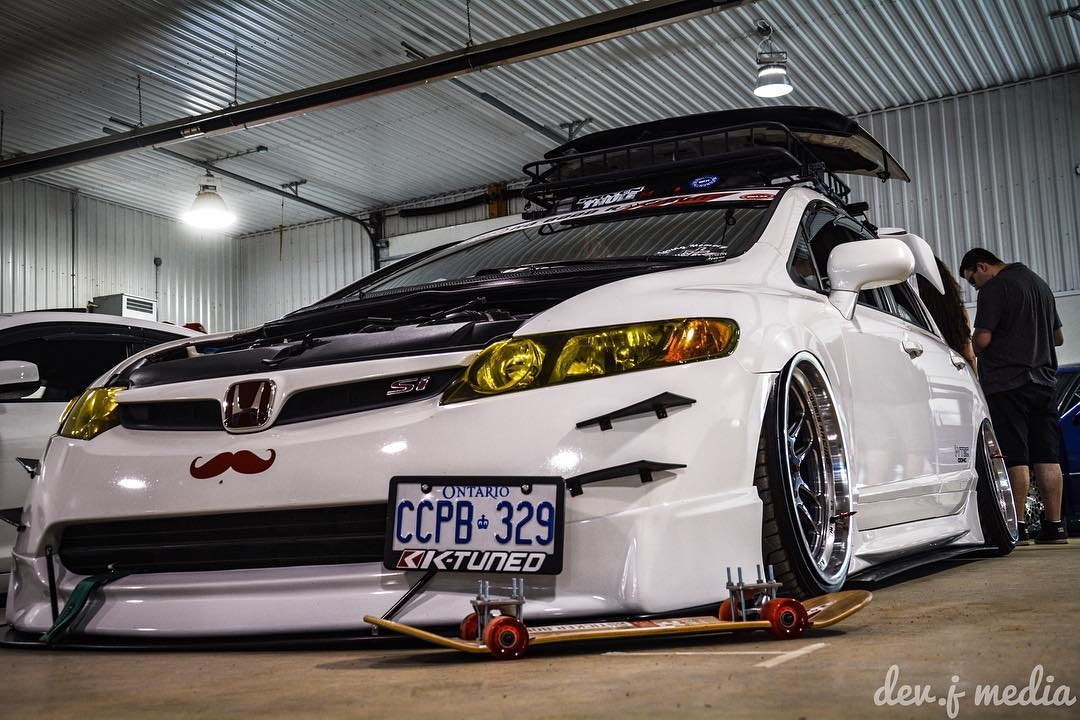 Jesse Amaral 2008 Honda Civic Si TBGLIVE13 truenorthtuners