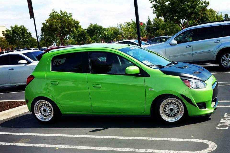 Jonathan Latting 2014 Mitsubishi Mirage TBGLIVE 2