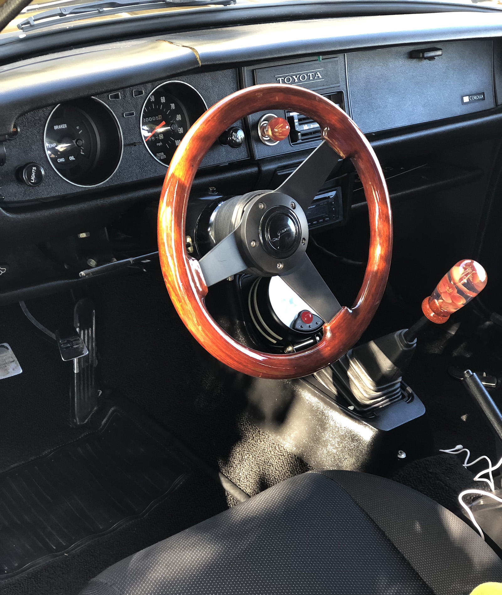 Juan Reyes 1973 Toyota Corolla TBGLIVE3