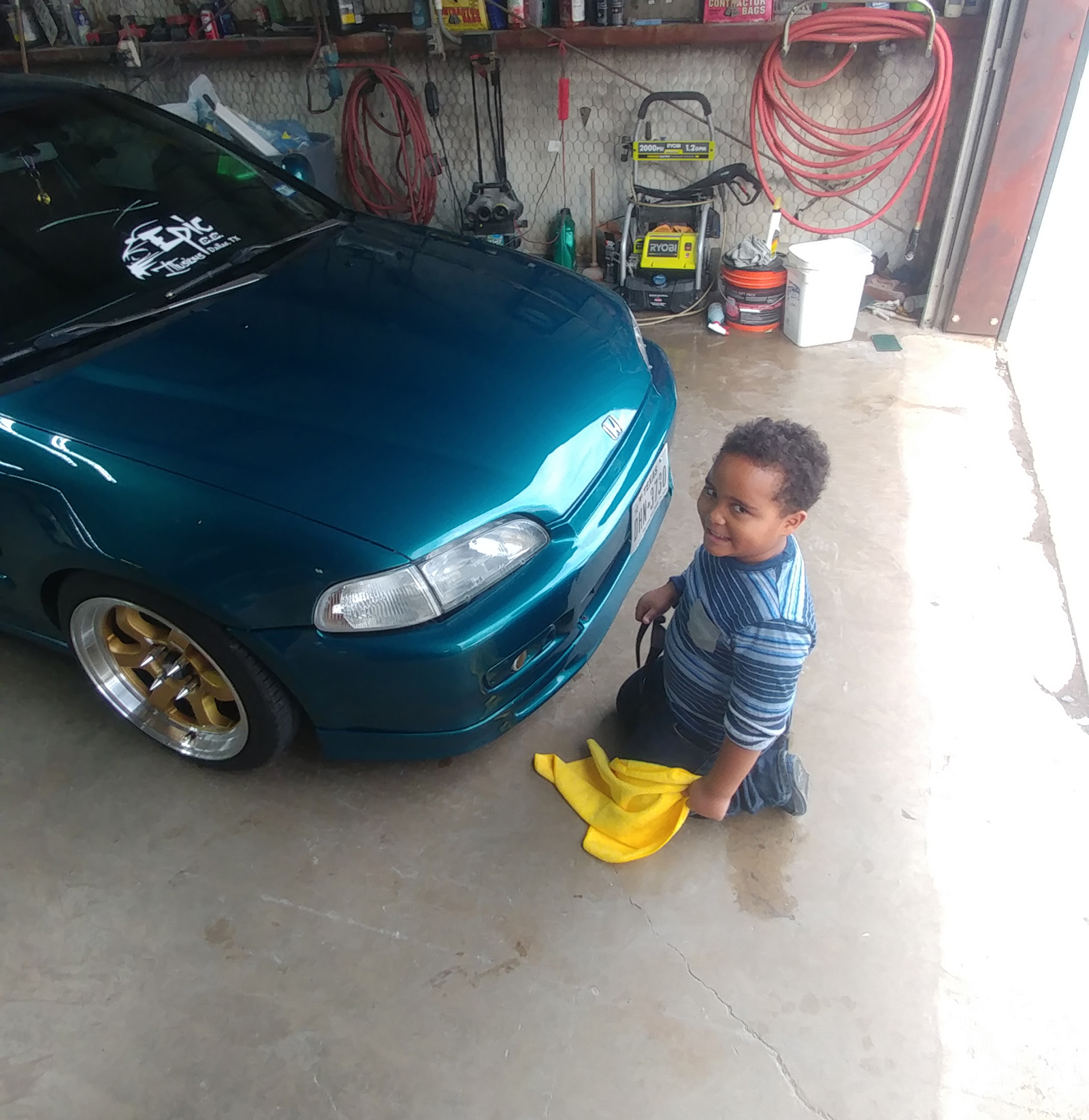 Junior Blair 1995 Honda Civic TBGLIVE7