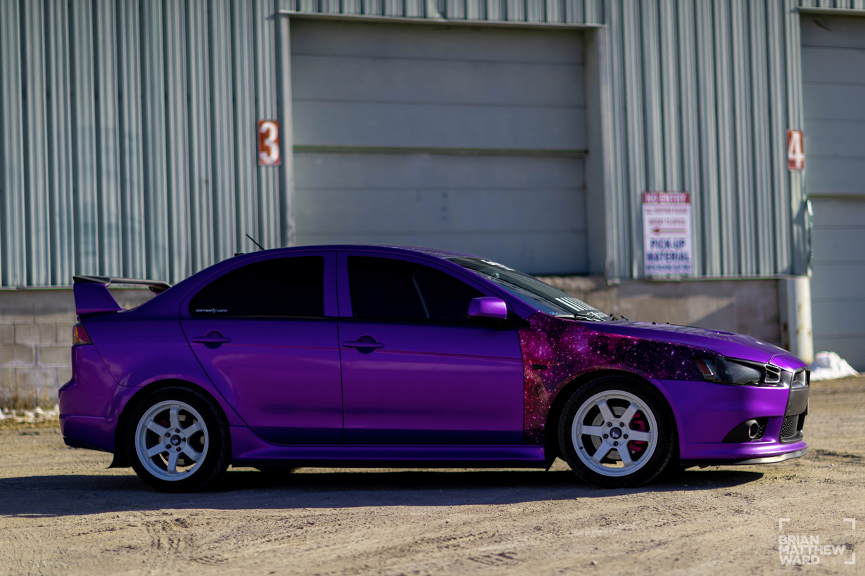 Kayla Puddister 2014 Mitsubishi Lancer Ralliart TBGLIVE2