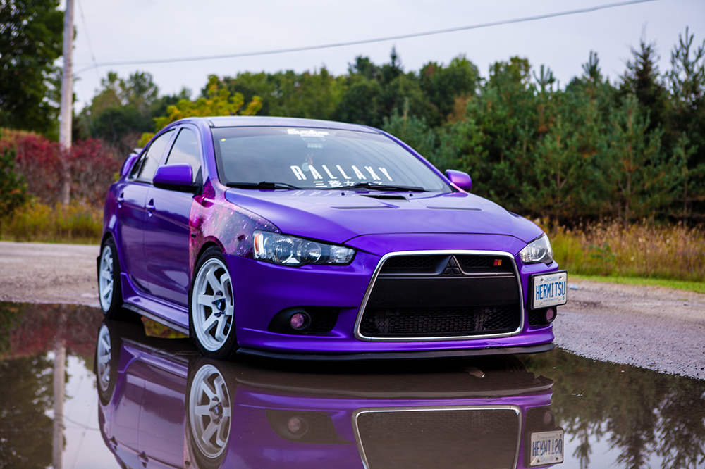 Kayla Puddister 2014 Mitsubishi Lancer Ralliart TBGLIVE4