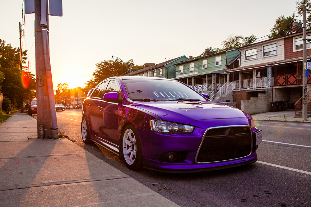 Kayla Puddister 2014 Mitsubishi Lancer Ralliart TBGLIVE5