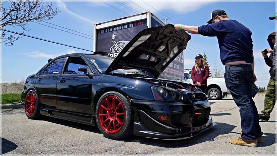 Kyle Gibson 2005 Subaru Impreza TBGLIVE 10