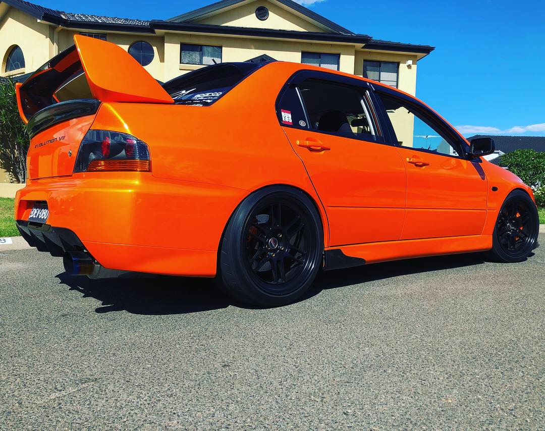 Luke Mesiti 2003 Mitsubishi Lancer Evolution TBGLIVE1