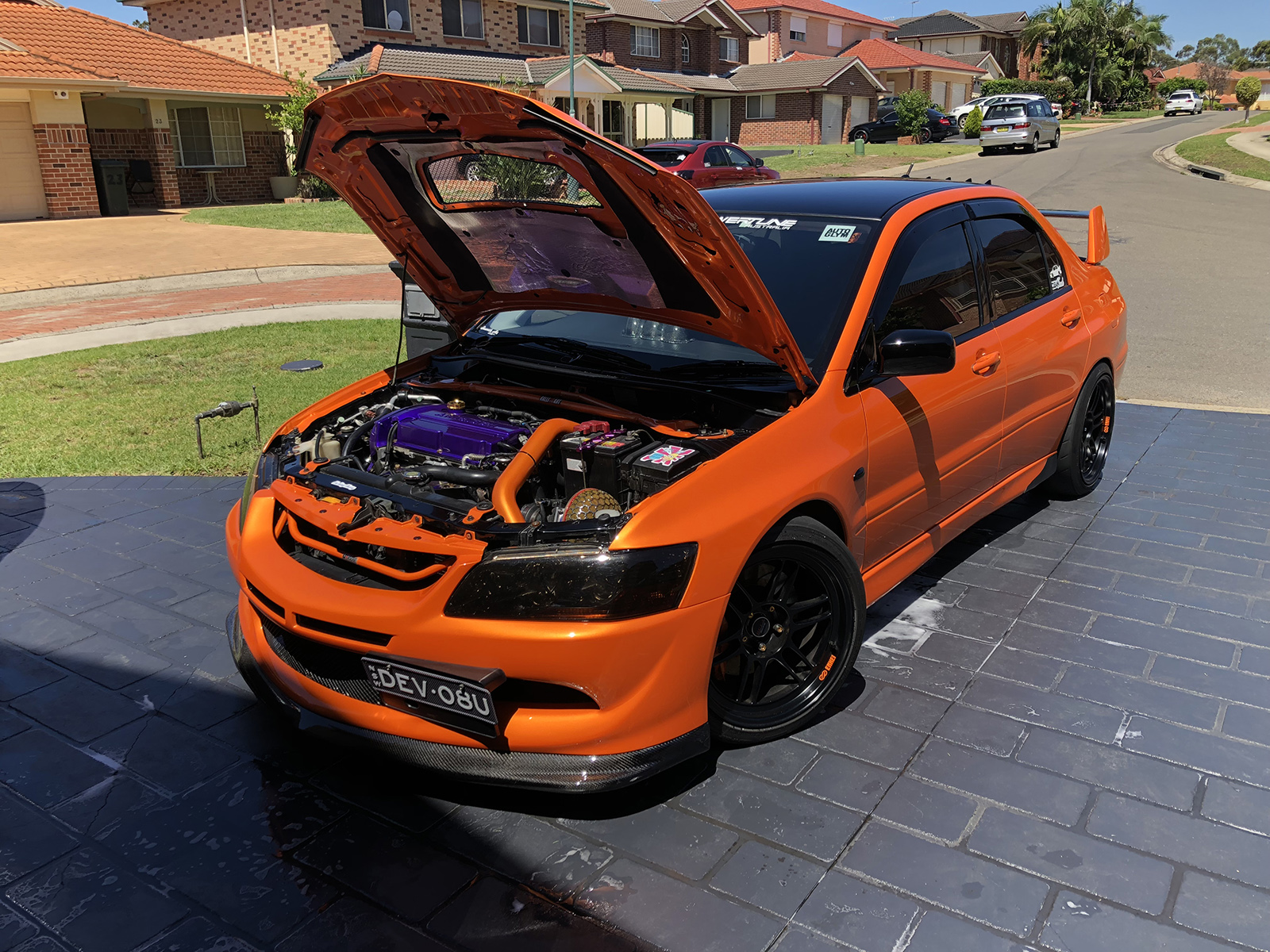 Luke Mesiti 2003 Mitsubishi Lancer Evolution TBGLIVE2