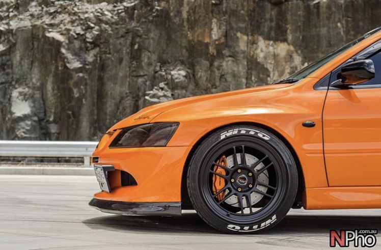 Luke Mesiti 2003 Mitsubishi Lancer Evolution TBGLIVE4