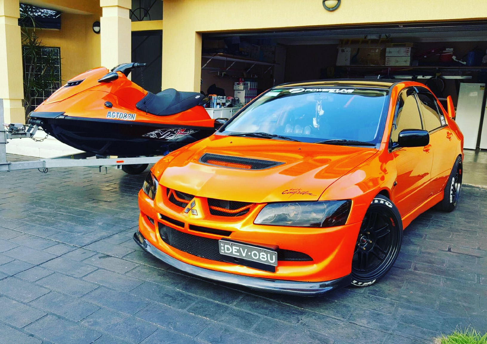 Luke Mesiti 2003 Mitsubishi Lancer Evolution TBGLIVE7