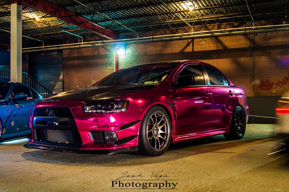 Nikki Shine 2010 Mitsubishi Evolution X TBGLIVE 10