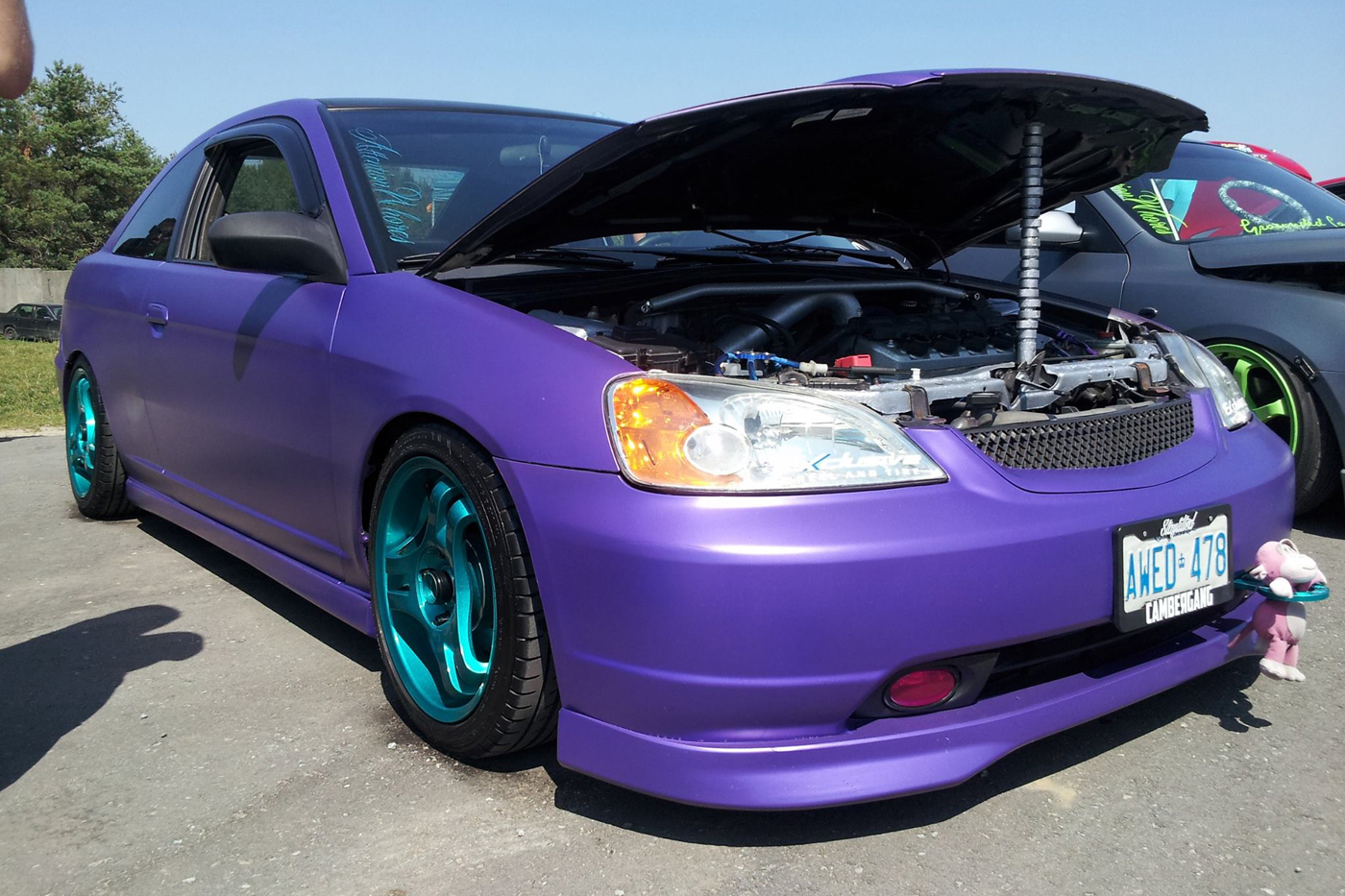 Shannon Pink 2003 Honda Civic LX PASMAG TBGLIVE 2