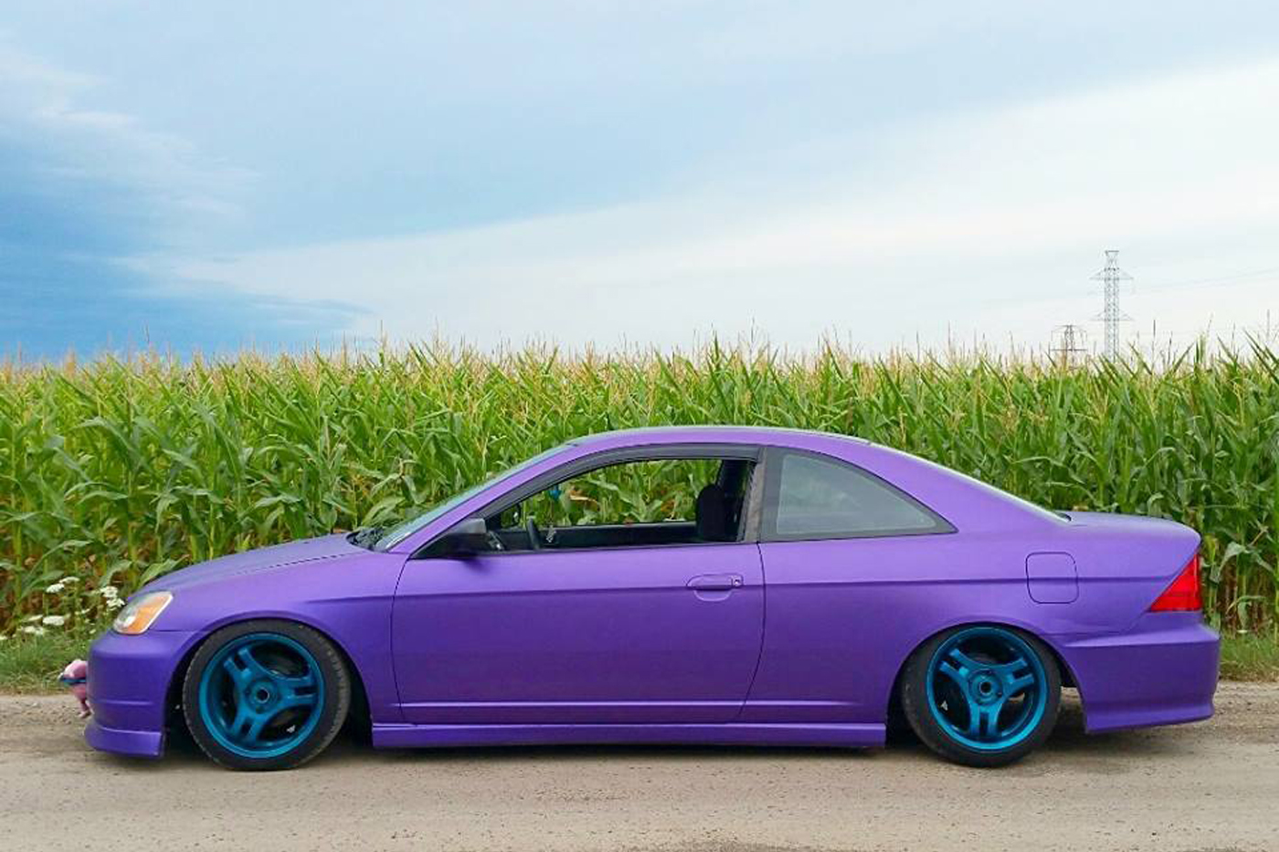 Shannon Pink 2003 Honda Civic LX PASMAG TBGLIVE 5